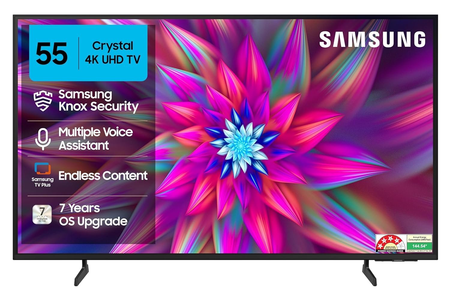 H1 Samsung 138 cm (55 inches) Crystal 4K Vista Pro Ultra HD Smart LED TV UA55UE86AFULXL - Image 1